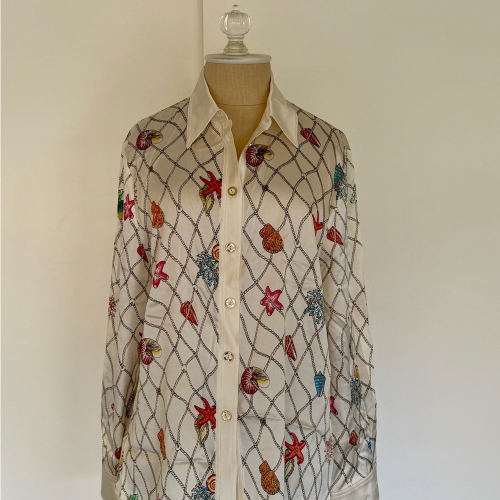 St. John Sport by Marie Gray Multicolor Blouse